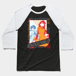 Asuka Langley - Rei Ayanami | IKIGAISEKAI V2 Baseball T-Shirt